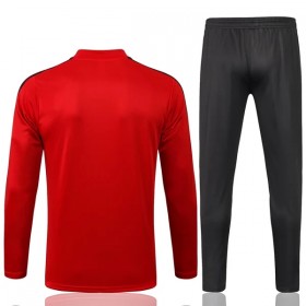 CR Flamengo Sweatshirt Dragt 2021-22 Rød Kvart-Zip